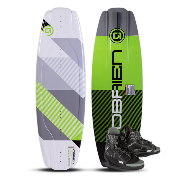 OBrien Clutch Combo - Wakeboard Wake - 138cm and Bindings Size 7 - 11