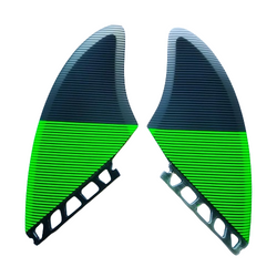 Aletas Pryde Twin Keel Fish Fiberglass Honeycomb (FCSII y futuros)