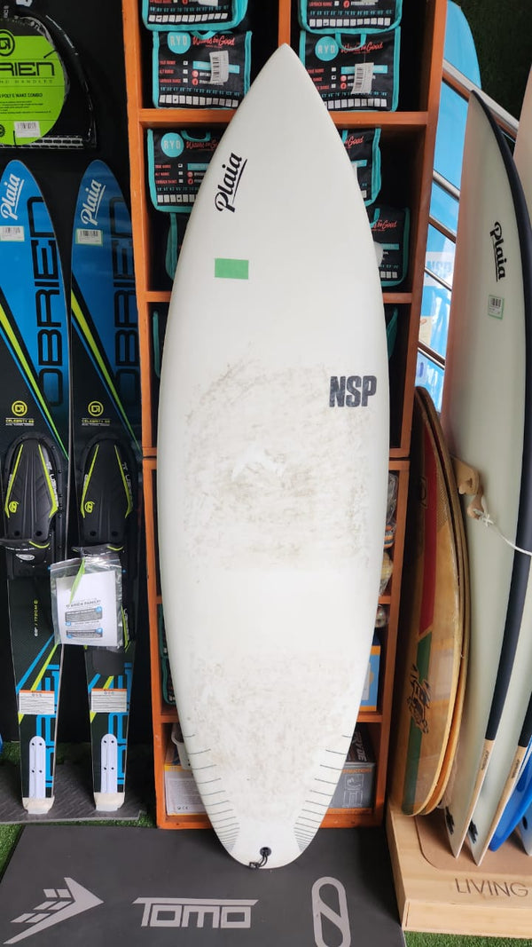 NSP Protech Tinder - D8 White - Futures 3-fin