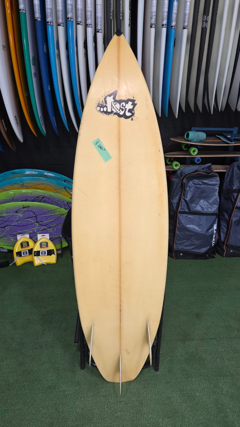 Lost Surfboards Speed Demon II, Glass-on fins - 5'10